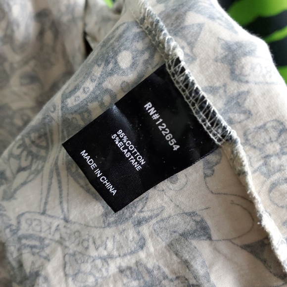 Jawbreaker Tattoo Top XL - Picture 7 of 7